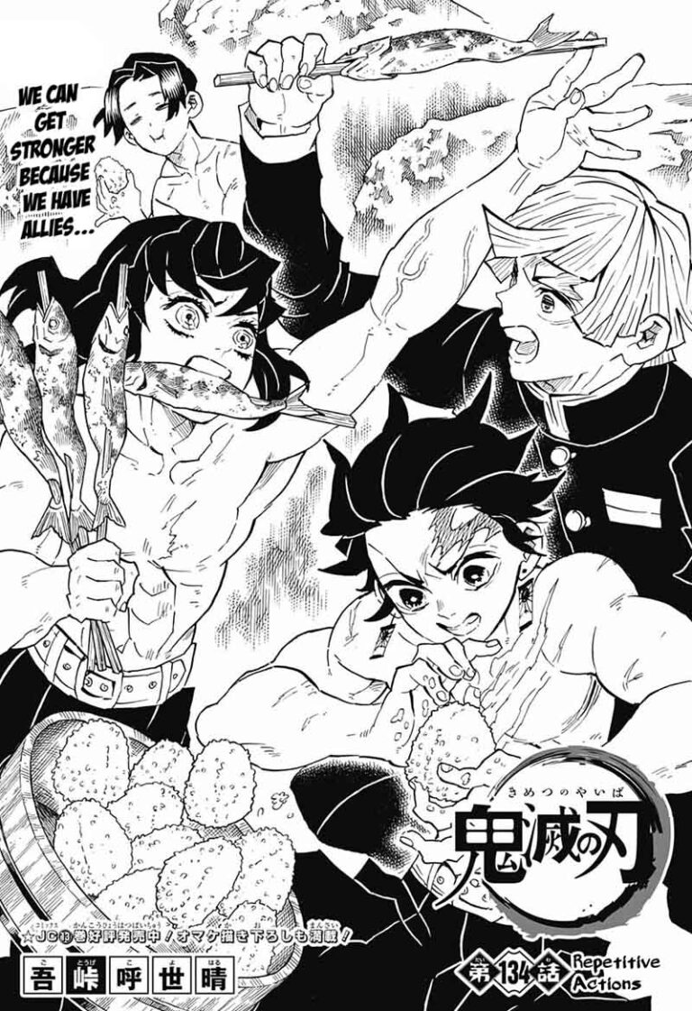 Demon Slayer Manga Chapter 134