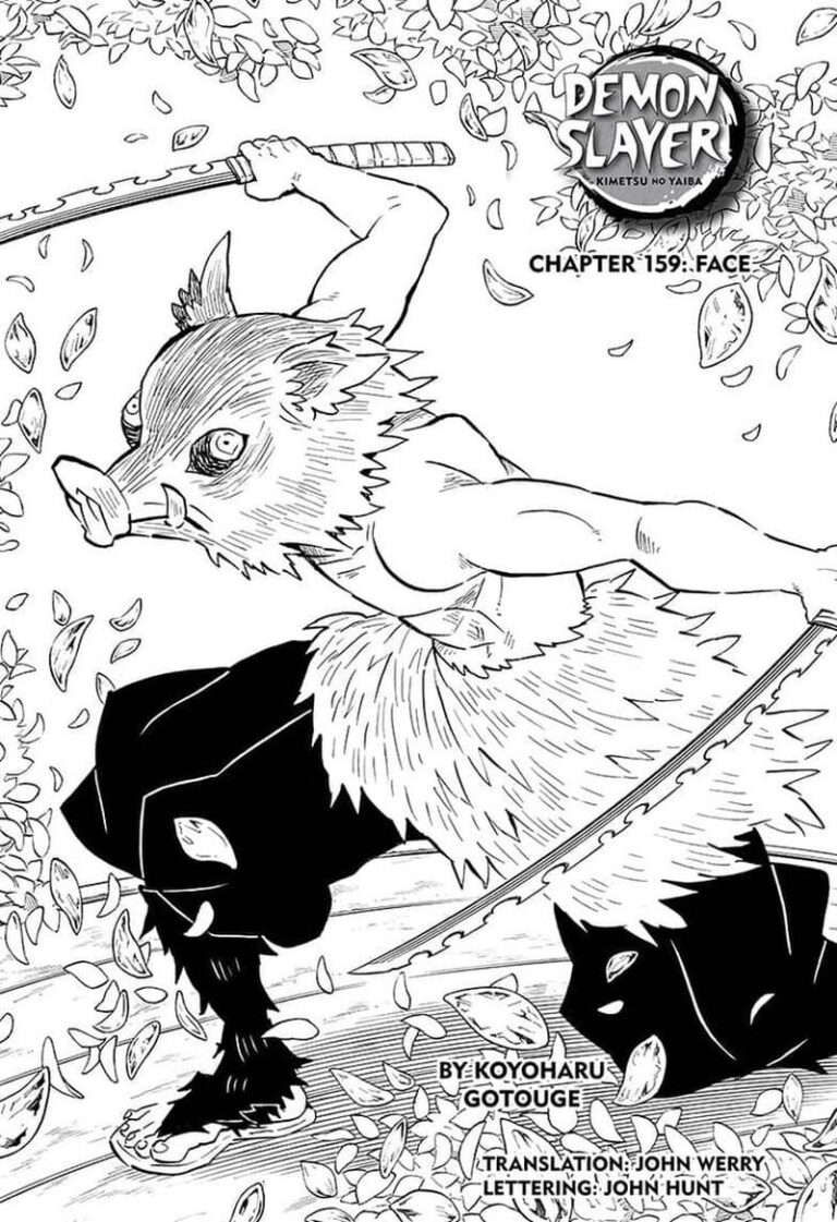Demon Slayer Manga Chapter 159