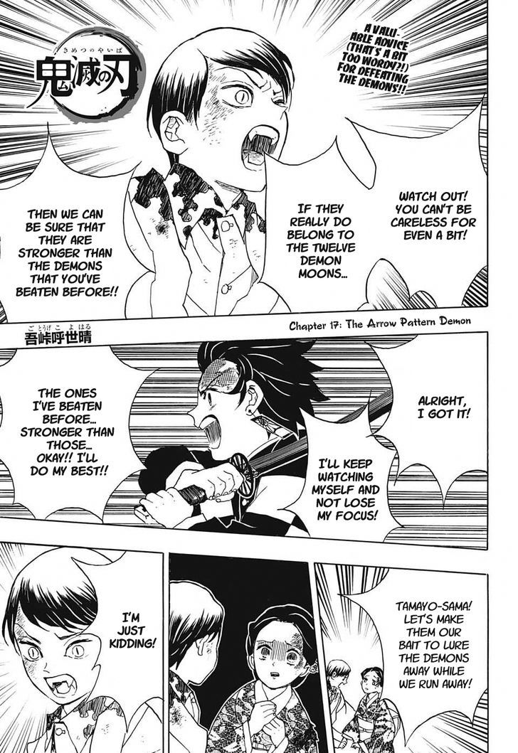 Demon Slayer Manga Chapter 17