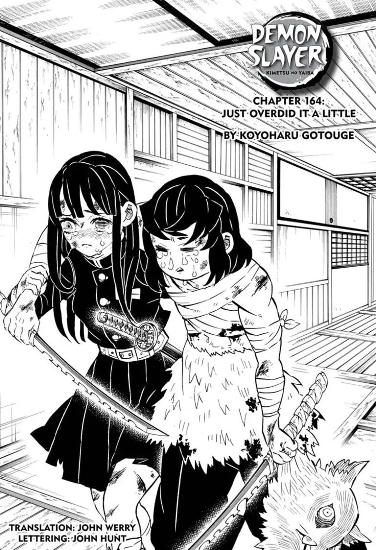Demon Slayer Manga Chapter 164